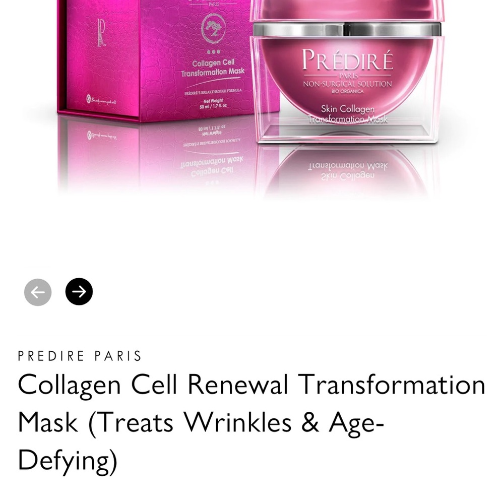 Prédiré Paris Pink Collagen Renewal Mask